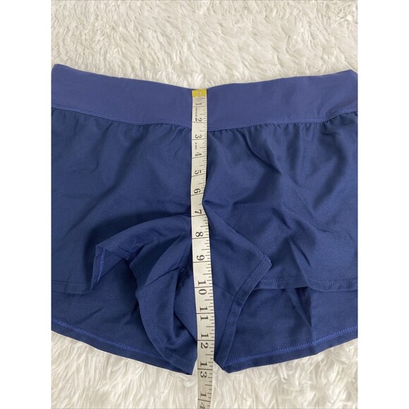 Nike Swim Board Shorts Size L Midnight Navy Blue Women’s Pull On - Picture 9 of 12